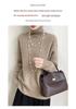 Autumn/Winter Loose High Neck Pure Wool Pullover Sweater
