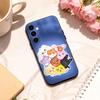 C-Cute A-ANITEEZ   phone Case For Samsung Galaxy A73,A72,A71,A70,A53,A52,A51,Others Soft Black Shell