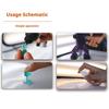 Sink Repair Pull-out Plate Depression Repair Pull-out Sheet Dent Removal Tool Auto Paintless Dent Repair Glue Tab 10/40pcs