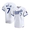 MLB Kansas City Royals Baseball Jersey Custom Number 7 Or 16 Embroidered Sportswear Men Women Fall