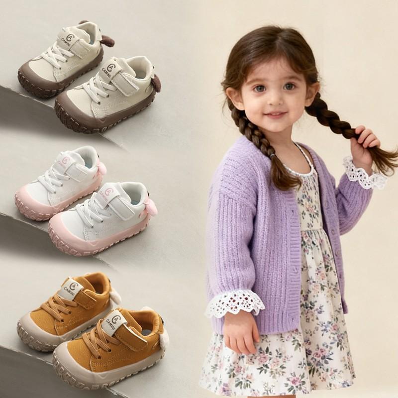 Zapatos para Caminar de Suela Blanda para Niños Pequeños Niños Niñas Parte Superior de PU Antideslizantes Deportivas Casuales Ligeros