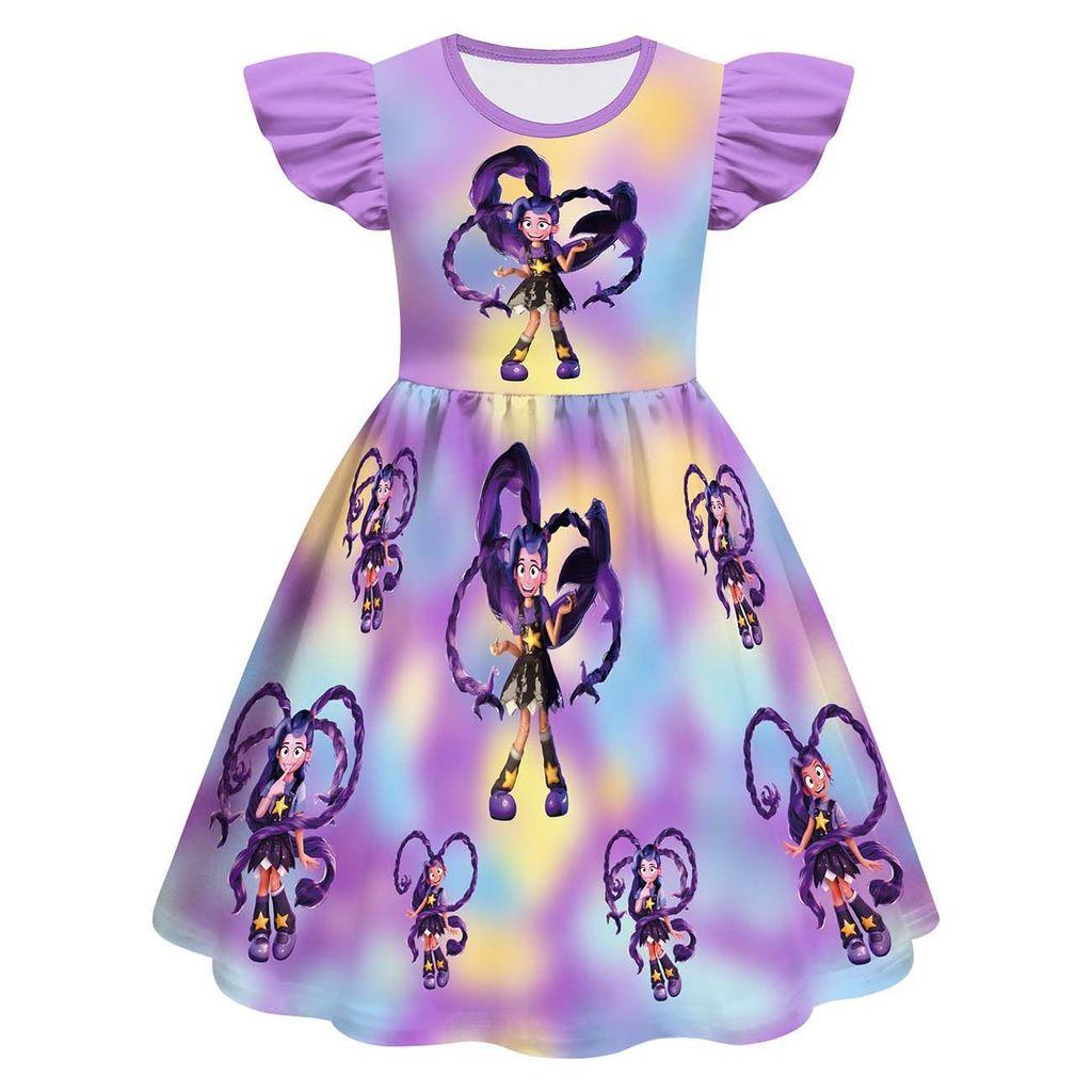 83160 Kids Girls Lily Lovebraids Cartoon Dress