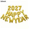 2027 Number Balloons 16In Large Number Foil Balloon 2027 New Year Christmas Graduation Birthday Party Decoration