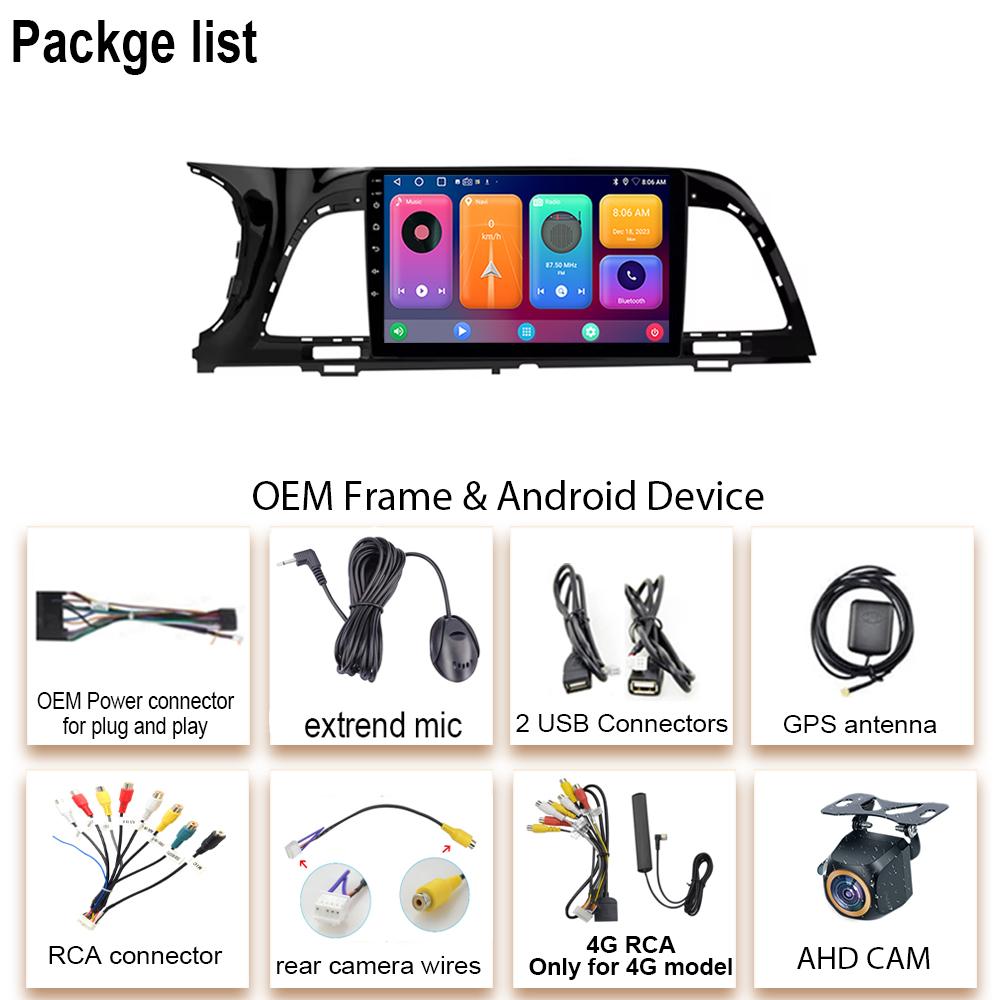 Car Android For KIA K4 2014 - 2017 2 din Multimedia Video Player Android Auto Mirror Link Bluetooth Touch Screen 8 Core 5G Wifi