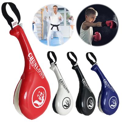 Boxningsmål Paddlar Boxning MMA Målkuddar Dubbelsidiga Slagkuddar Förtjockade Fotsparkmål för Boxning MMA Muay Thai