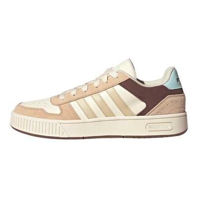 D PAD Shock Absorbers Low Top Skateboard Shoes Unisex Beige Brown Sneakers KI5877