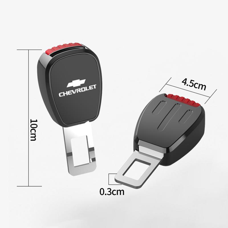 Car Seat Belt Buckle Plug Auto Safety Strap Extension For Chevrolet Corvette Montana TrailBlazer Silverado Traverse Camaro Cruze