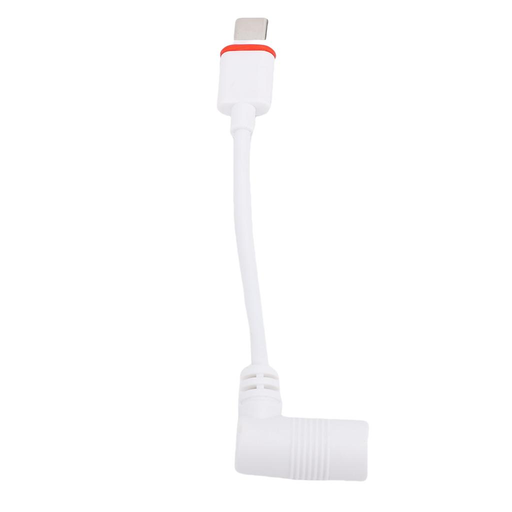 Solar Panel to USB C Adapter 4.5 Inch Solar Panel USB C Adapter Convert Connector for Spotlight Cam