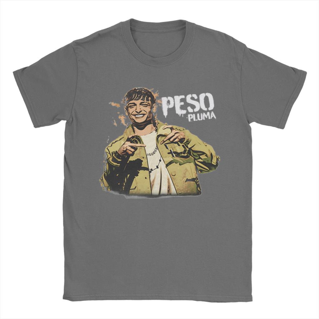 Singer Peso Pluma Dinastía Tour 2026 100 Cotton TShirt For Unisex Summer Aesthetic T Shirts Round Neck Harajuku Tees Plus Size