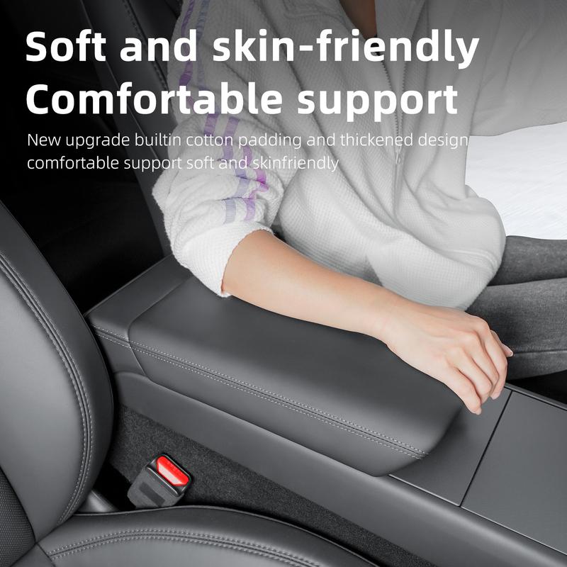 For Tesla Model Y Juniper Model 3 Highland Armrest Box Protect Cover Soft Case Center Console Anti-Scratch 2026 Car Accessories