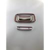 Tailgate Rear Chrome Door Handle Bowl Cover Trim For 00-06 Chevrolet Silverado