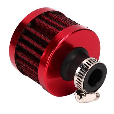 13mm 0.5in Mini Air Intake Filter Vent Crankcase Breather Universal Car Accessory
