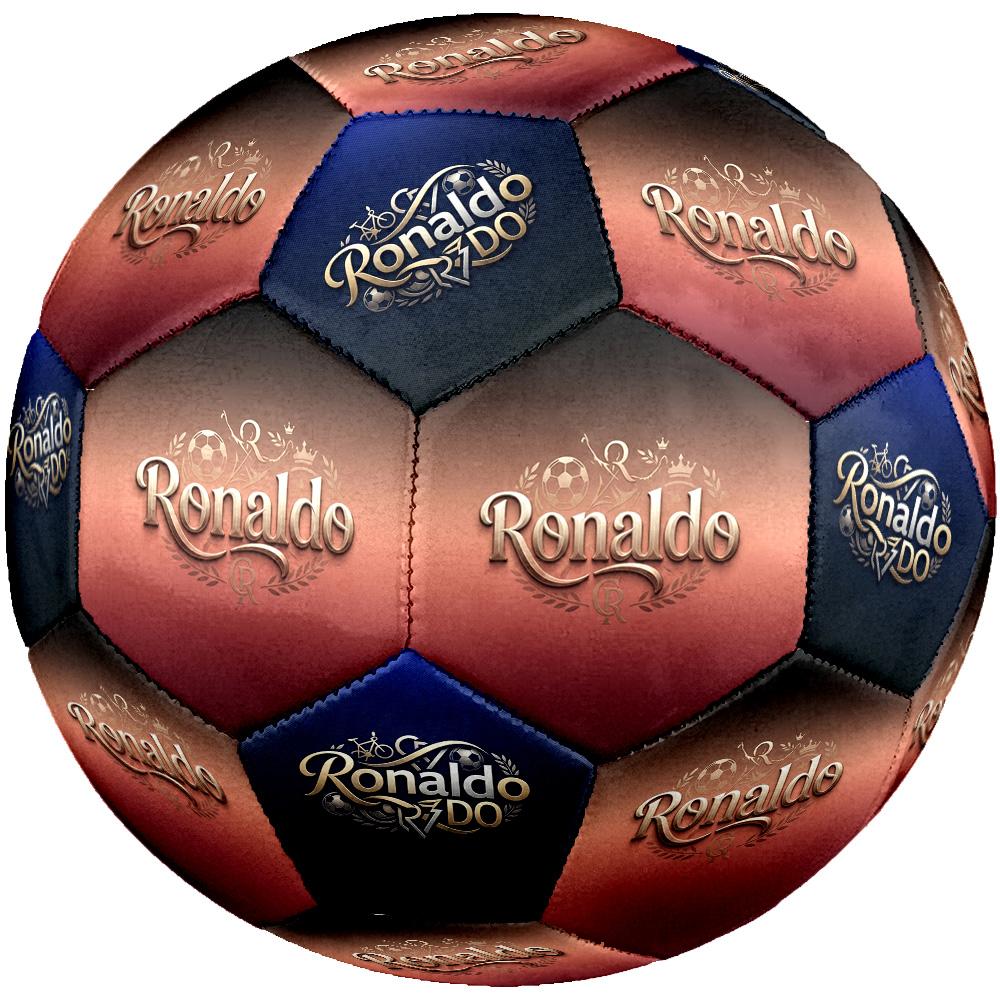 Ronaldo's Soccer Legacy Size 5 Soccer Football Machine-Stitched Indoor/Outdoor Universal Football Sports Enthusiast Gifts