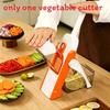 Multifunction Vegetable Slicer With Stainless Steel Blades For Home Cooking And Food Prep