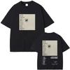 Rapper Kanye West Vultures New Music Album Graphic T Shirts Unisex Wounisex Hip Hop Fashion Oversized Tshirts Malecotton Tshirt Black