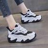 Girls Comfortable Flat Platform,Women Students Breathable Casual Elevator Shoes