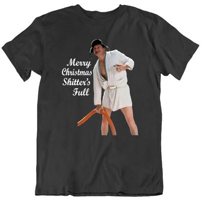 Christmas Vacation Shitters Full Cousin Eddy Eddie Funny T Shirt Tee Gift New