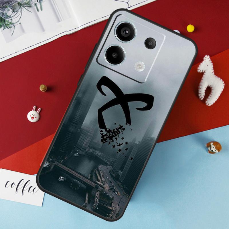 Shadowhunters Angelic Rune Logo Case For Xiaomi Redmi Note 12 11 10 9 8 13 Pro Plus 12S 11S 10S 9S 10A 9C 10C 12C 13C Cover