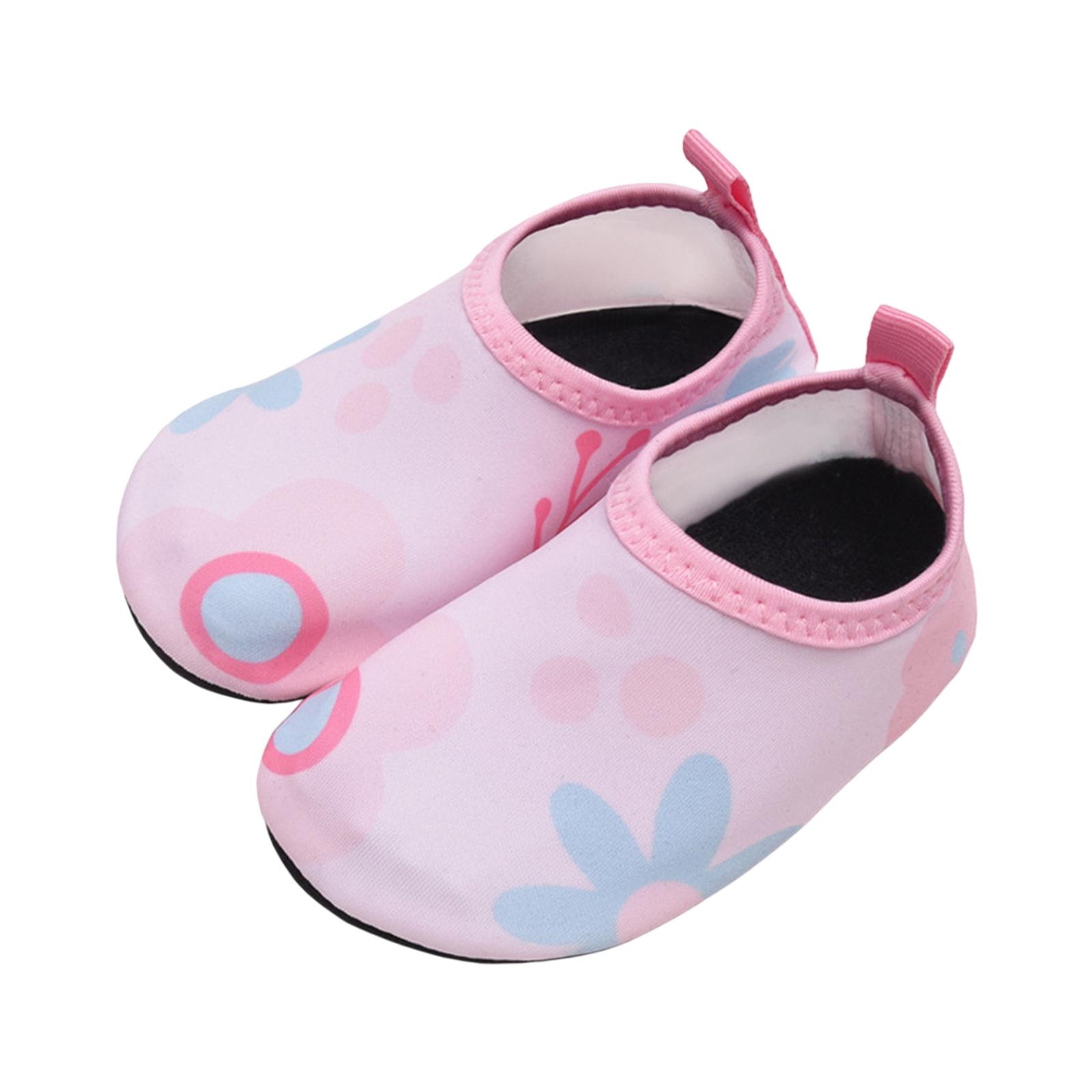 

Children s Water Shoes Boys Girls Barefoot Shoes Bathing Shoes Swimming Shoes Lightweight Barefoot Shoes Drying Beach Shoes Non- Shoes 32 рожевий