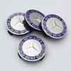 2026 New 4PCS 75mm Metal Emblem Car Wheel Center Hub Cap Cover Badge For Mercedes Benz AMG GLK GLE GLC W203 W206 W220 W205 W211 W212 W201