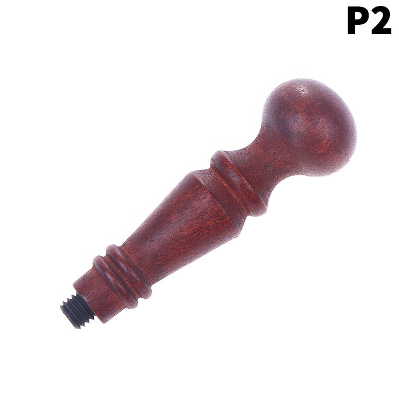 1Pc Portable Mini Diy Seal Tool Retro Pearwood Handle Wax Sealing Stamps Handle Wood Handle Wax Seal Stamp Accessories