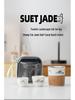 Portable Jade Sheep Travel Tea Set with Landscape Design - Ideal for Business Gifts