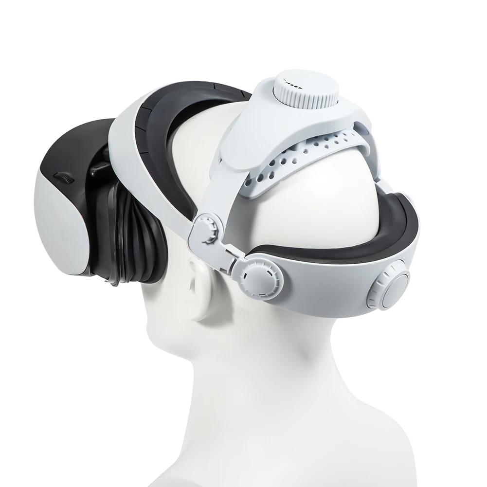 Curea de cap pentru PlayStation VR2 reglabilă curea de cap respirabilă confortabilă cu bandă de susținere pentru accesorii pentru căști PS VR2