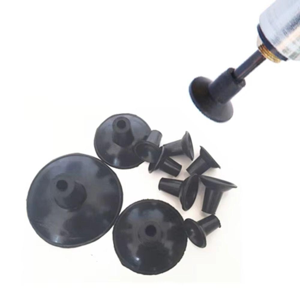 10Pcs 2.5/3.0/3.8cm Grinding Cup Rubber Car Valve Grinding Tool for Car Motorcycle