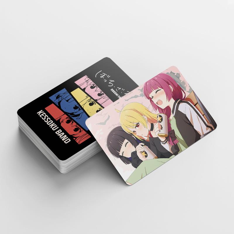92 szt./zestaw Anime Bocchi The Rock Kartki ze Zdjęciami Karta LOMO Fotokarta dla Fanów Kolekcja Prezent