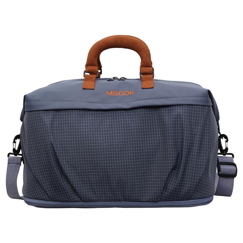 Expandable Oxford Travel Bag: Lightweight, Large Capacity, Wet/Dry Separation, Ideal for Business Trips and Fitness