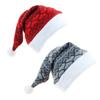Comfortable Heart Knitted Santa Hat Red For Adults Great For Christmas Cheer