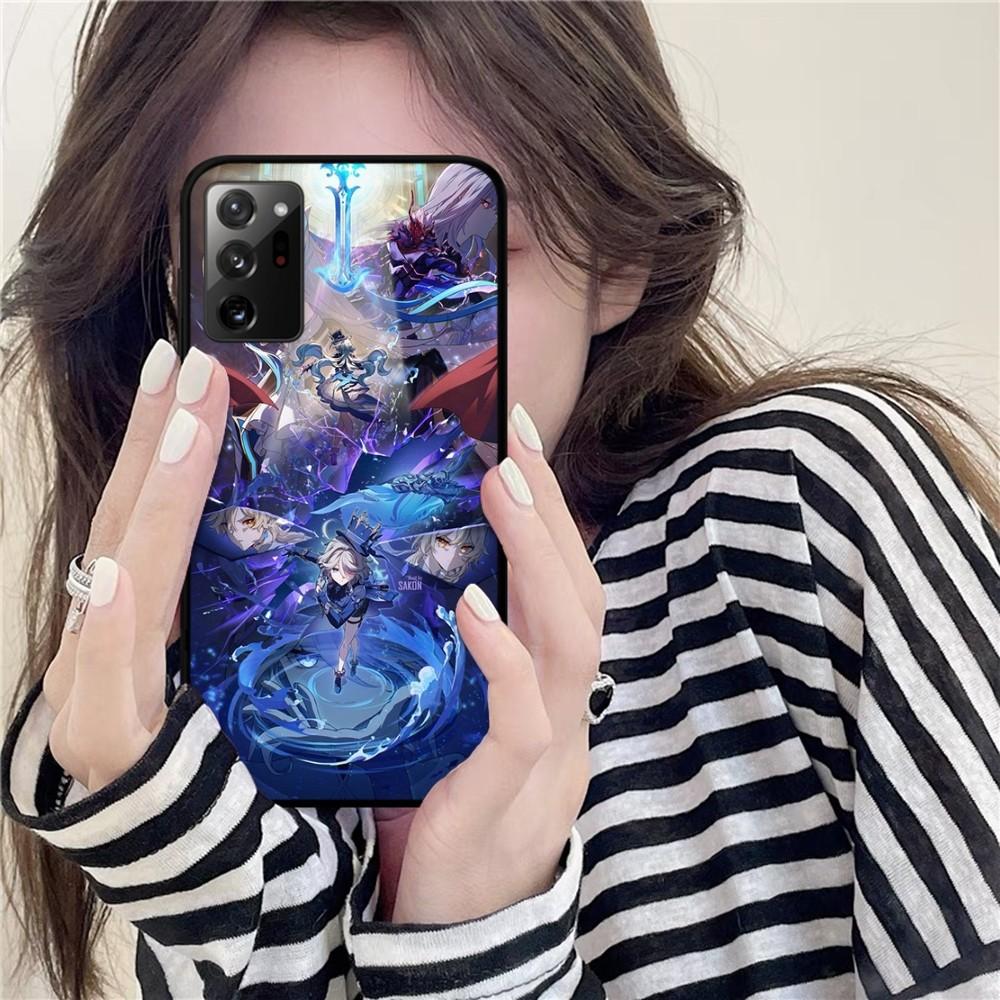 Genshin Impact Furina Phone Case For Samsung Note 8 9 10 20 Pro Plus Lite M 10 11 20 30 21 31 51 A 21 22 42 02 03