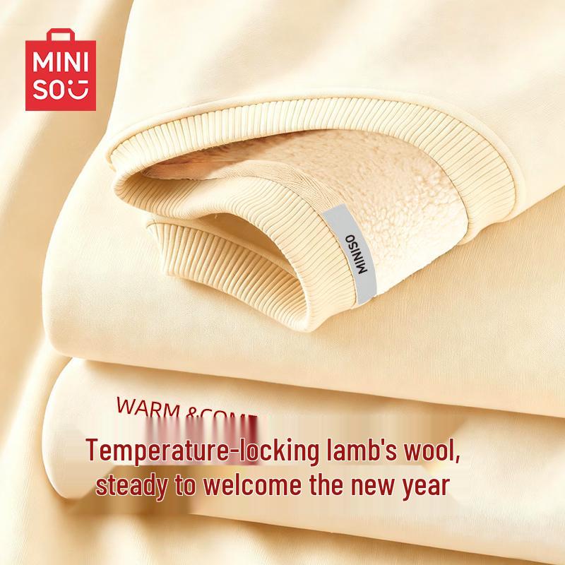 MINISO Унисекс флисовое худи пуловер на Лунный Новый год 3XL