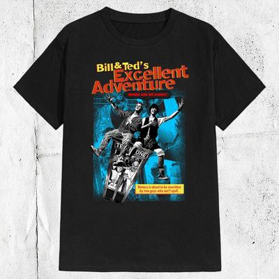 80s Bill & Ted's Excellent Adventure Movie T Shirt