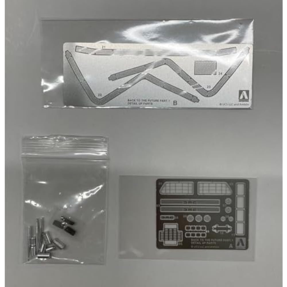 Aoshima Bunka Kyosai (AOSHIMA) Movie Mecha Back to the Future Time Machine Exclusive Detail-up Pa...