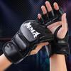 Boxing Gloves Half Finger Gloves Thickened Adult Gloves Punching Sandbag Fighting Fighting Gloves