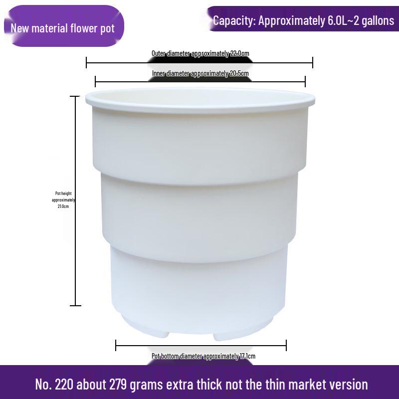 Feng Ge Tu Thickened Root Control Plastic Flower Pot