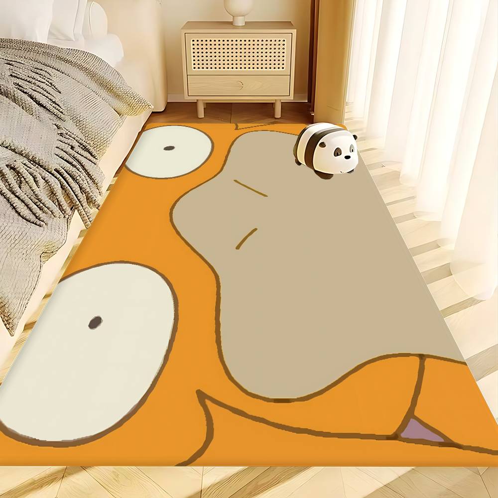 Cartoon P-Psyduck Door Mat Washable Non-Slip Living Room Sofa Chairs Area Mat Kitchen Doormat Area Rug