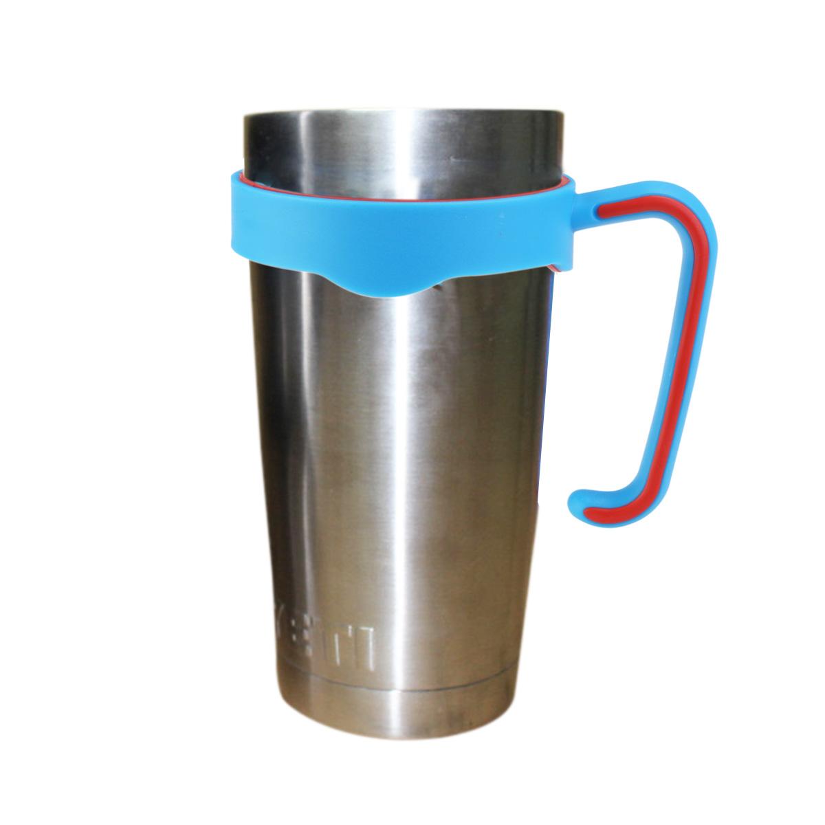 

20 Oz Tumbler Handle Rigid and Durable for Insulated Mugs Cup Blue Suitable for Most Mugs синій