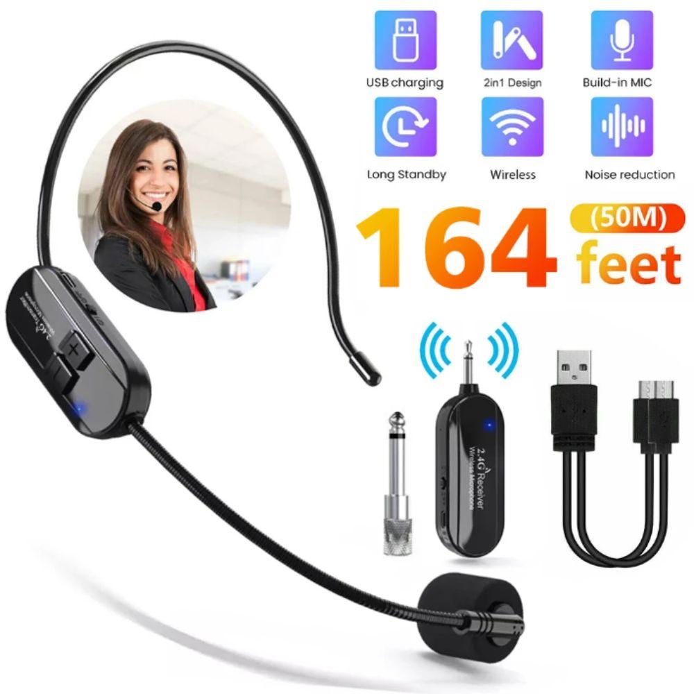 Wireless Technology Wireless Lavalier Microphone Voice Amplifier Speaker