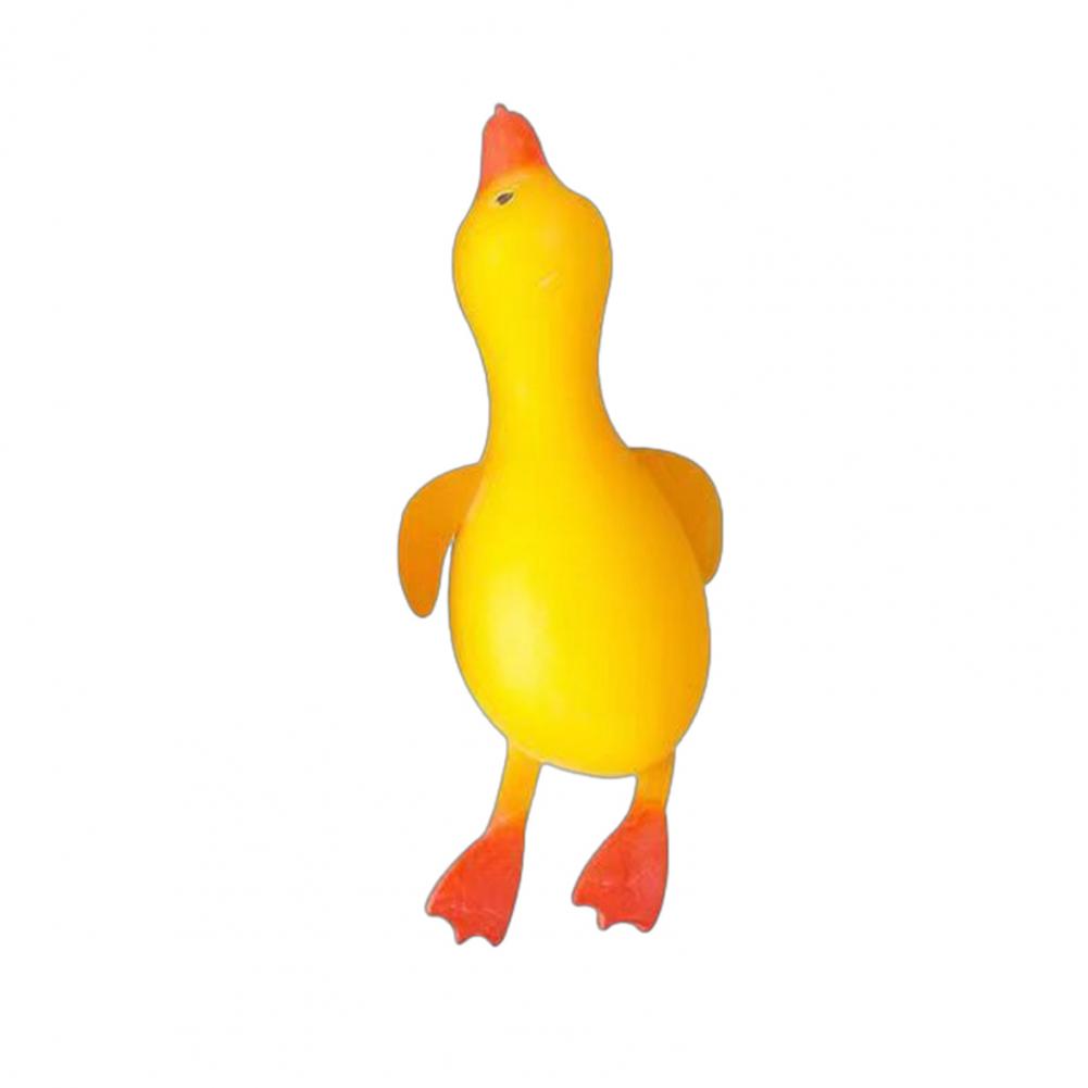 Mini Duck Toy Mini Duck Squeeze Toy Lying Duck Stress Ball Anxiety Relief Fidget Toy For School Office Desk Slow Rising Animal