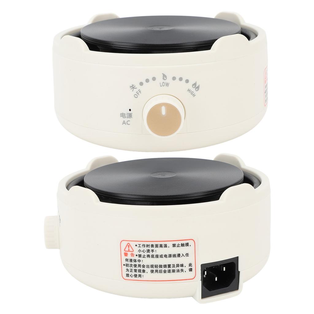 Countertop Single Burner Multifunction 2 Level Temperature Adjustable 500W Electric Hot Plate