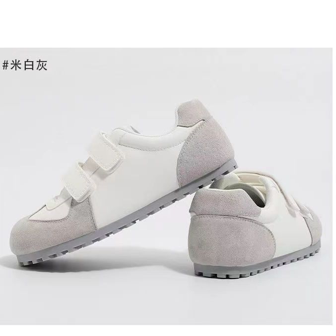 

Крем Пафф Велкро Женские Новые Весенние Модные Повседневные Плоские Осенние Тренировочные Туфли 40