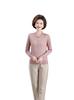 Spring Long-Sleeved T-shirt for Middle-aged Women - Stylish Base Layer for 50s & 60s