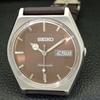 Seiko AUTOMATIC JAPAN MENS VINTAGE BROWN COLOR DIAL WATCH A701443-5 R206b-a701443
