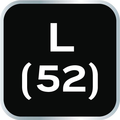 HD werkbroek met bretels, maat L/52