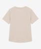 BASIC HOUSE Women'S Premium 40-Count Round Neck Short Sleeve T-Shirt Beige Lats0211