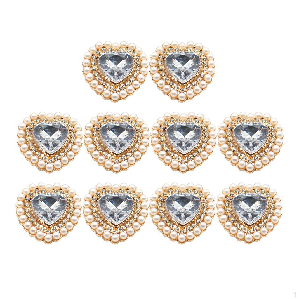 Heart Buttons for Handmade Crafts And Sewing Projects