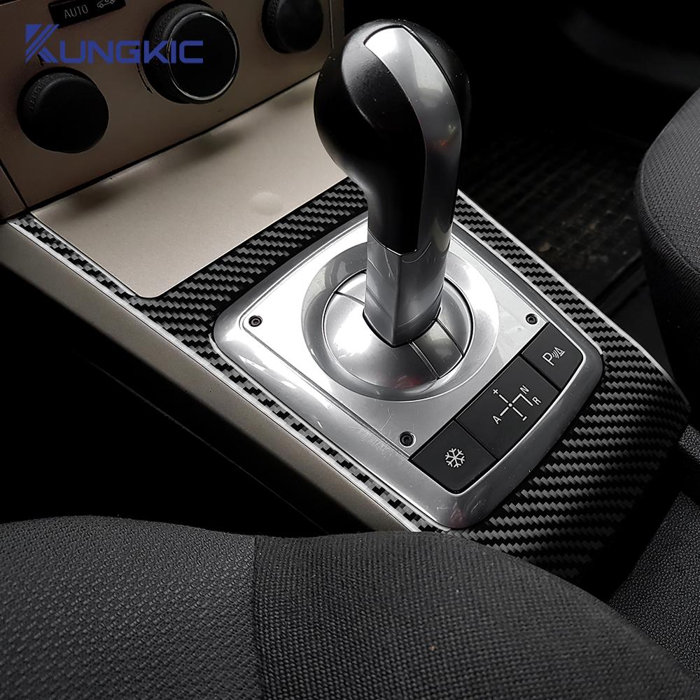 Real Soft Carbon Fiber Sticker For Vauxhall Opel Astra H MK5 2004-2006 2007 2008 2009 2010 Manual Car Transmission Handbrake