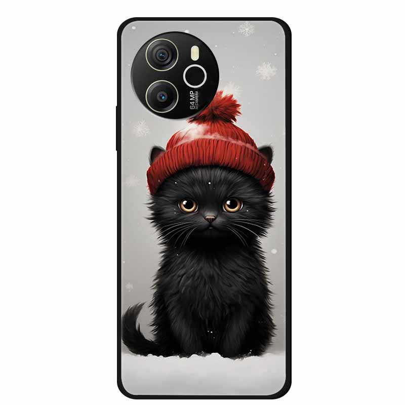 For Blackview Shark 8 Case Shark8 Black Silicone Soft Back Cover Case For Blackview Shark 8 Phone Case Cover Protective Shell